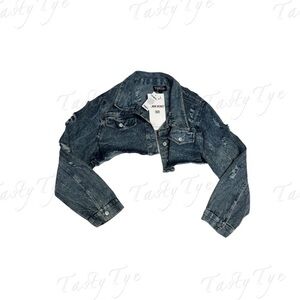 Cropped Jean Jacket